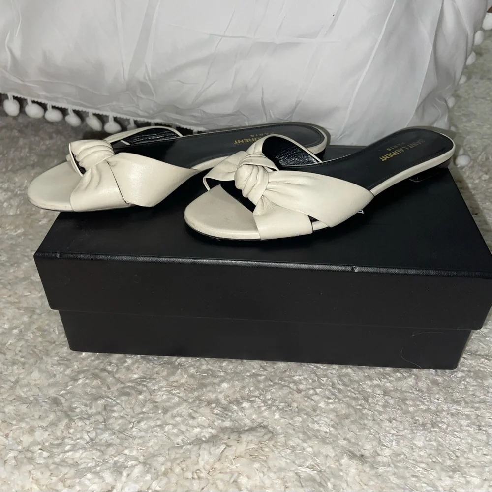 Saint Laurent Bianca Sandals -size 8 - Picture 2 of 3